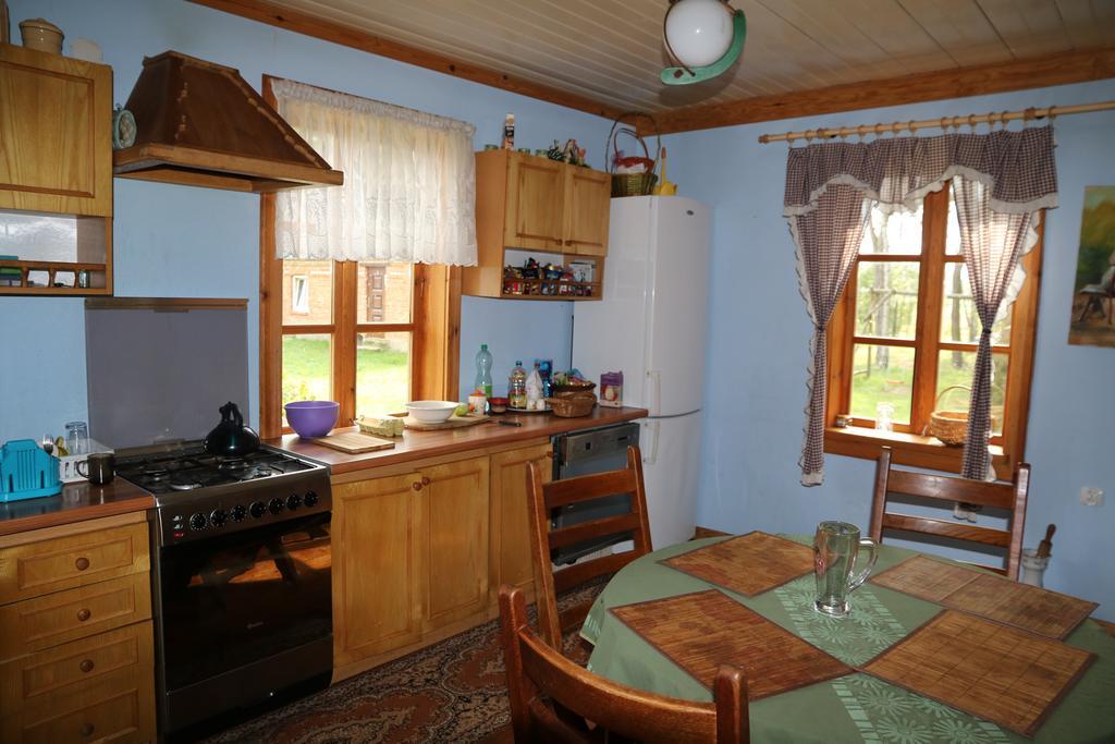 Chata Kurpiowska Nowogrod Bagian luar foto